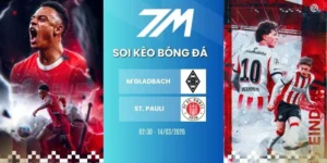 Kèo bóng đá M'gladbach vs St. Pauli hôm nay ngày 14/03/2026 - Bundesliga