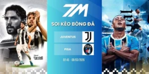 Kèo nhà cái Juventus vs Pisa hôm nay ngày 08/03/2026 - Serie A