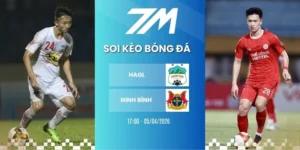 Tỷ lệ kèo HAGL vs Ninh Bình hôm nay ngày 05/04/2026 - V League
