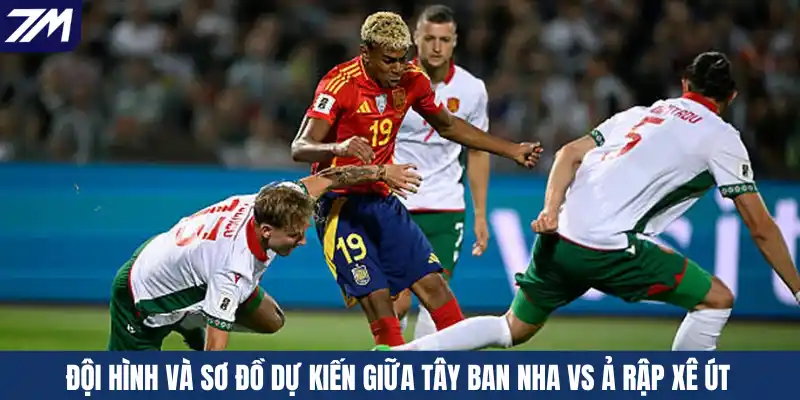 Đội hình và sơ đồ dự kiến giữa Tây Ban Nha vs Ả Rập Xê Út