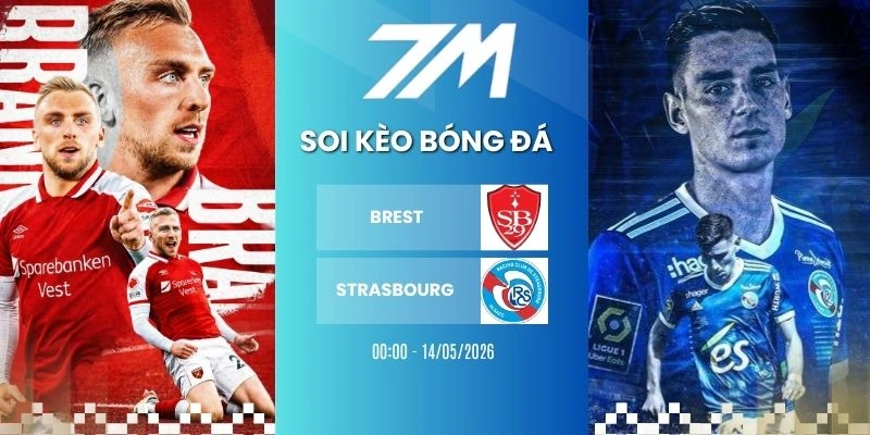 Kèo Bóng Đá Brest Vs Strasbourg Hôm Nay Ngày 14/05/2026 – Ligue 1