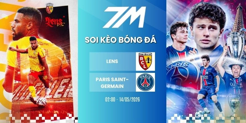 Tỷ Lệ Kèo Lens Vs Paris Saint-Germain Hôm Nay Ngày 14/05/2026 – Ligue 1